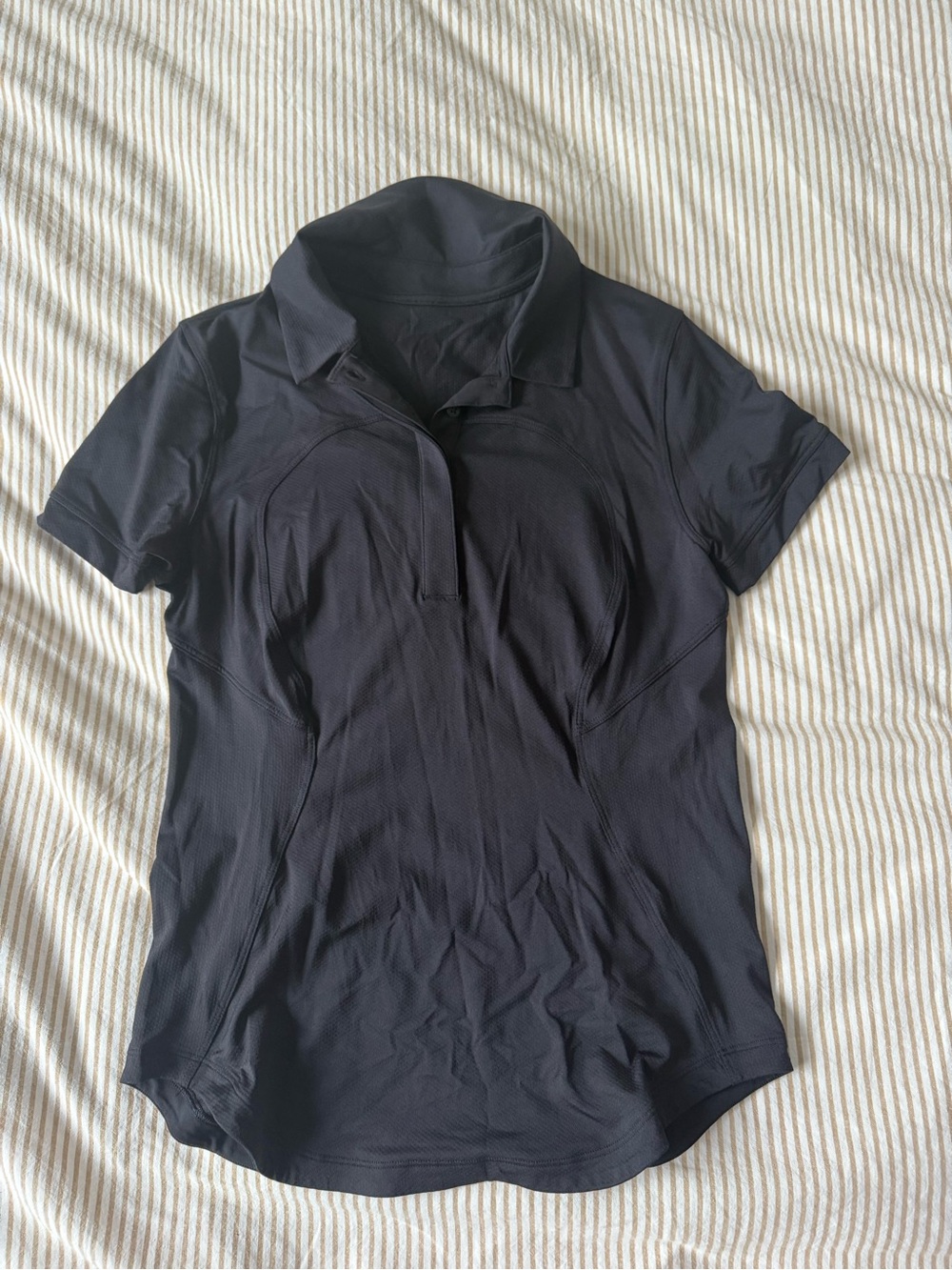 Black Lulu lemon women’s polo
